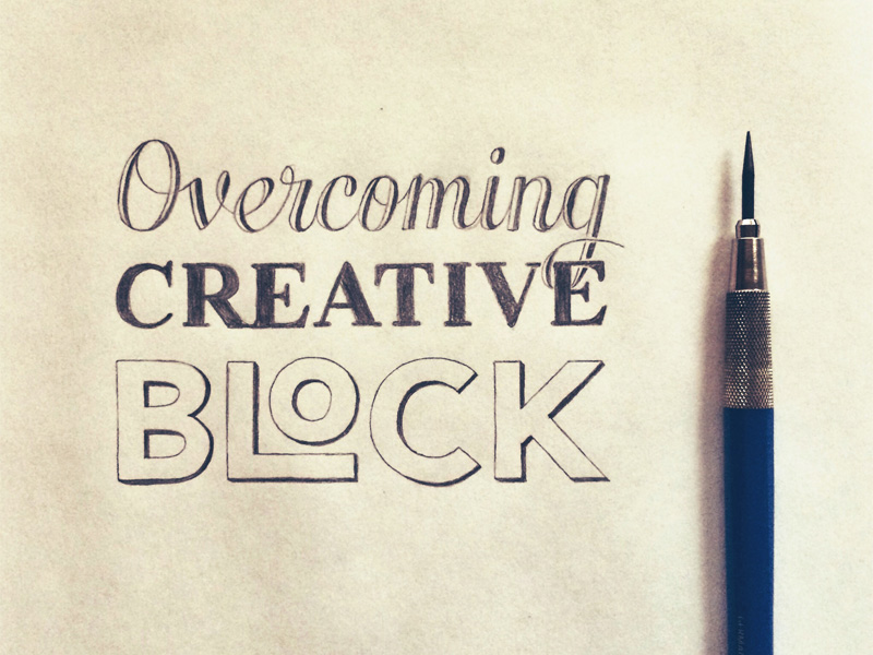 Overcoming creative block