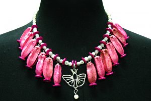 N-0177B2 big choker necklace